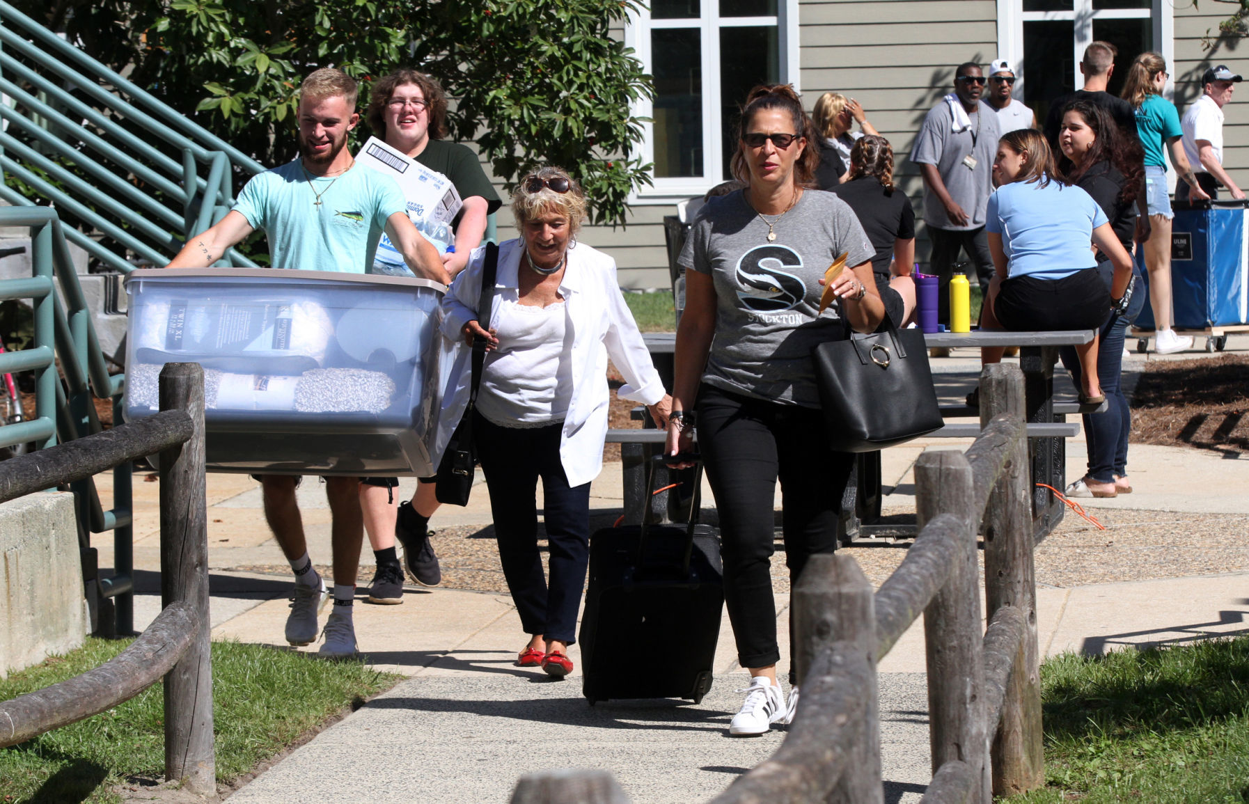 Stockton move in day